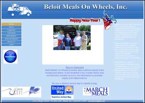 Beloit Meals on Wheels website