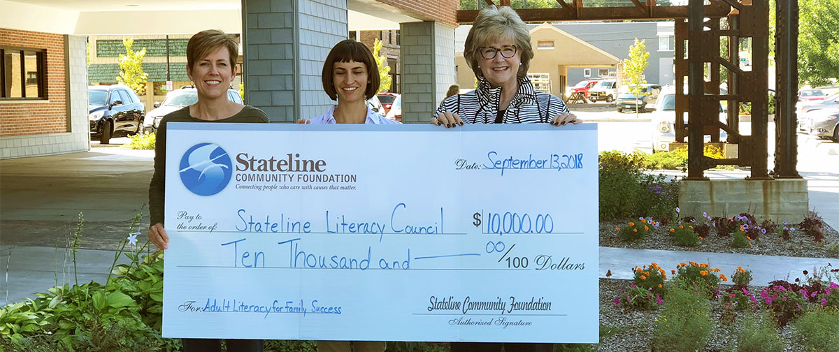 Stateline Literacy Council - SCF Grant 2018