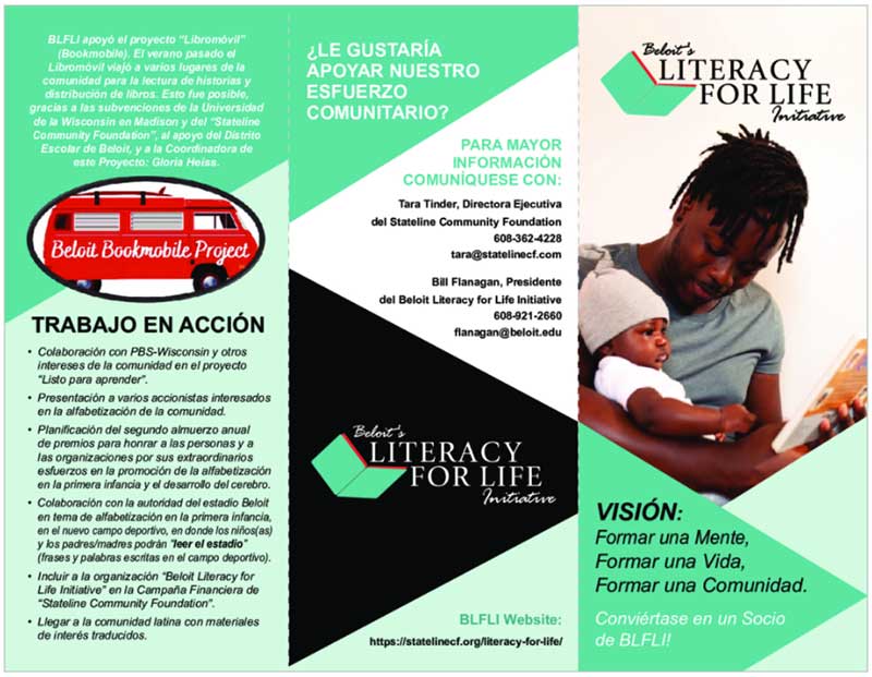 Beloit Literacy For Life Initiative Espanol | Stateline Community Foundation